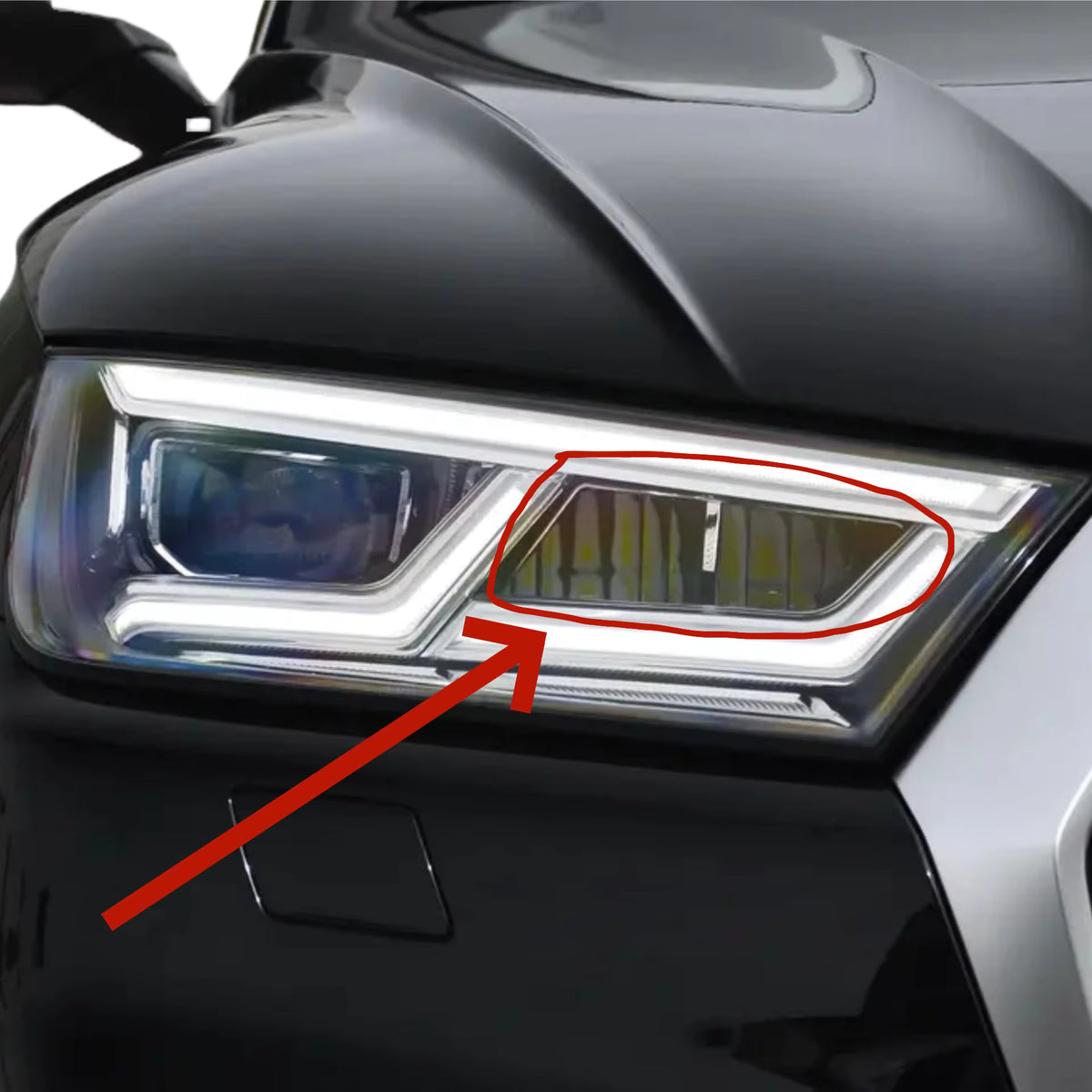Faro Delantero LED. Audi Q5 2018-2020