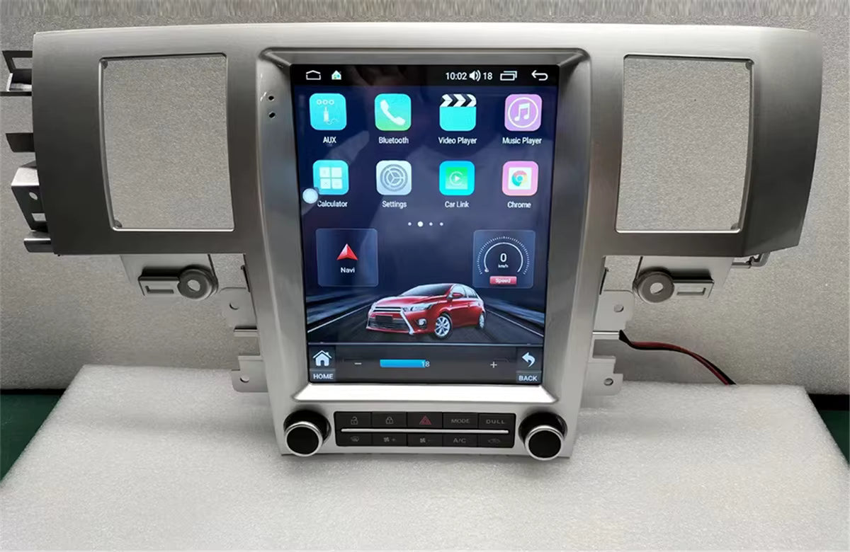 Pantalla Multimedia Tipo Tesla 6G 128G DSP Carplay. Jaguar XF 2004-2015