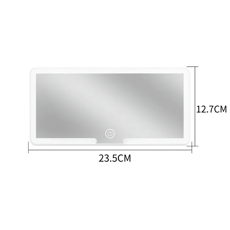 Espejo C/LED para Visera (Universal).