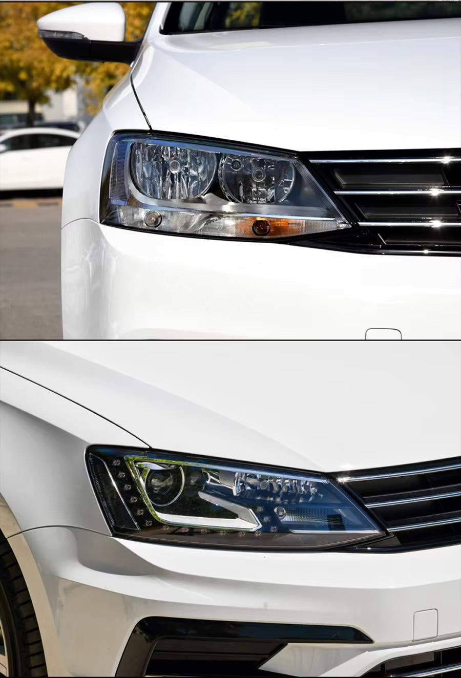 Cubierta de Faro Delantero. Volkswagen Jetta 2011-2018 MK6