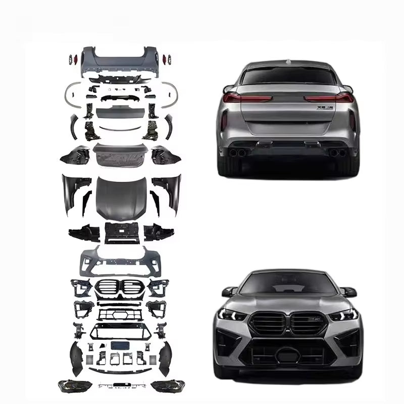 Body Kit Upgrade to X6M F96 2024+. BMW X6 F16 2015-2019