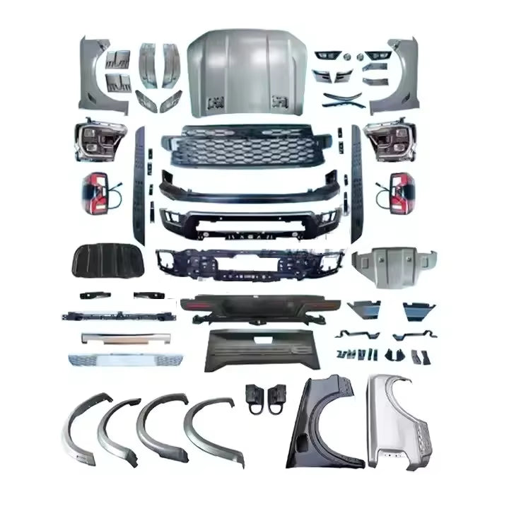 Body Kit Conversión para Ranger T6 T7 T8, actualización a T9 Raptor Facelift. Ford Ranger 2012-2021