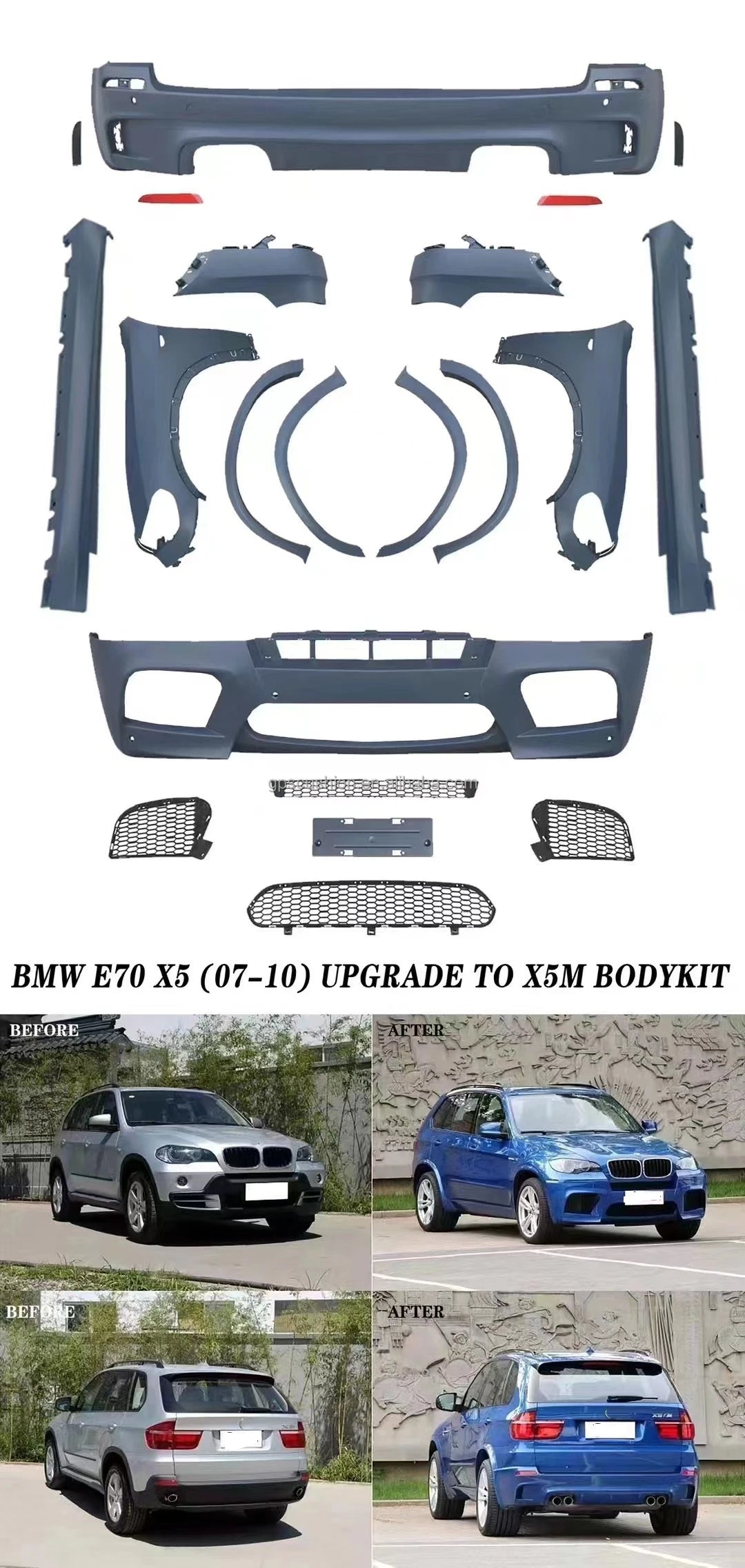 Body Kit XDS estilo X5M. BMW X5 E70 2006-2010