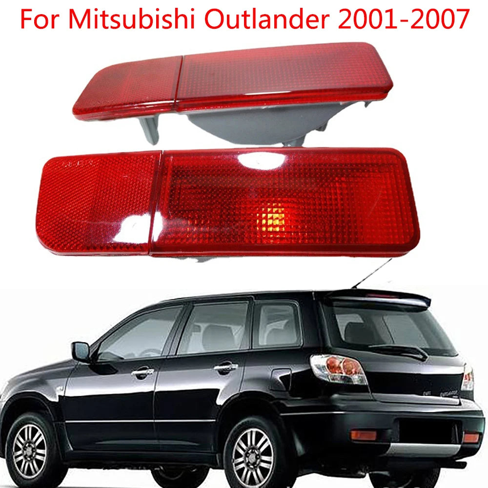 Faro Reflector Defensa Trasera. Mitsubishi Outlander 2003-2006