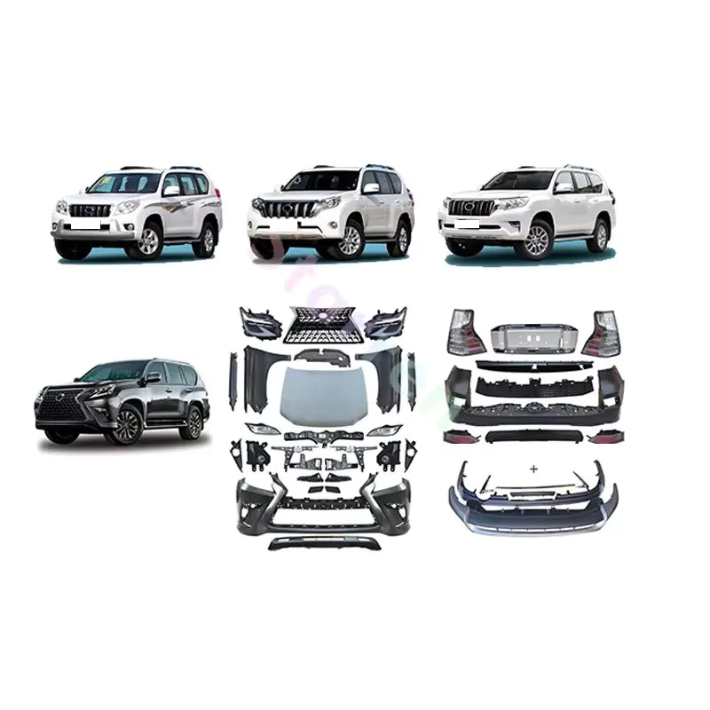Body Kit Conversión a Lexus GX400 GX460 2020+. Toyota Prado Fj150 2009-2018