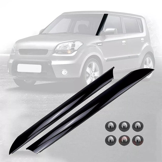 Molduras laterales del parabrisas delantero. Kia Soul 2009-2013
