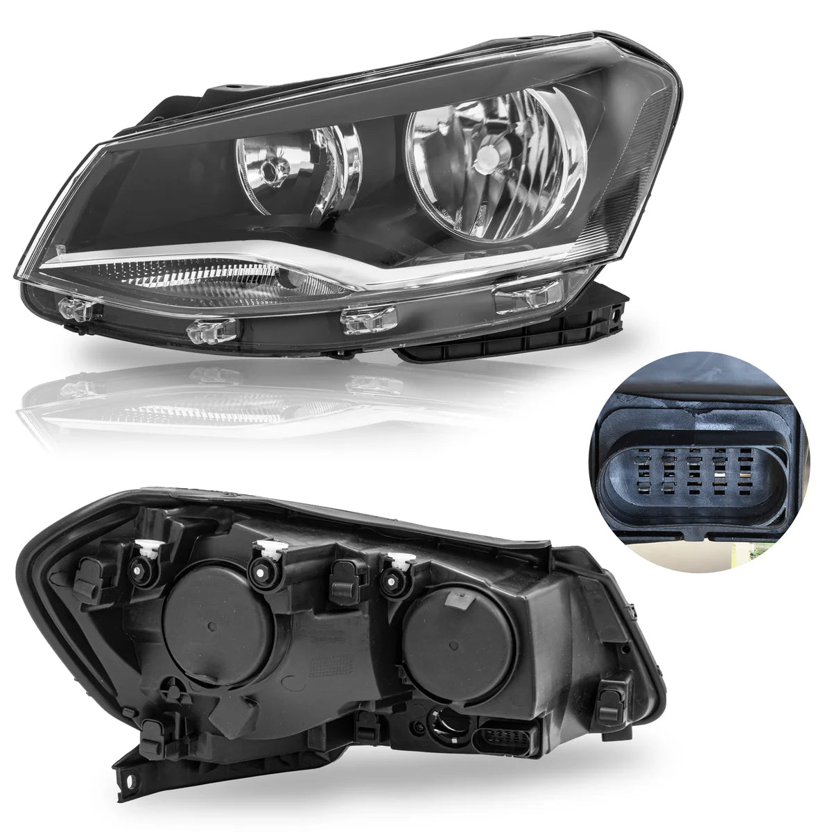 Faro Delantero. Volkswagen Gol G6 2013-2015
