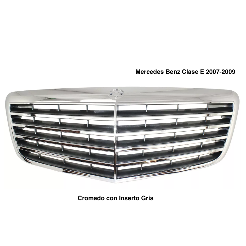 Parrilla Frontal. Mercedes Benz W211 Clase E 2007-2009