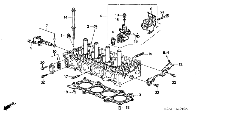Válvula Solenoide VTEC. Honda CR-V 2002-2006 K24A1