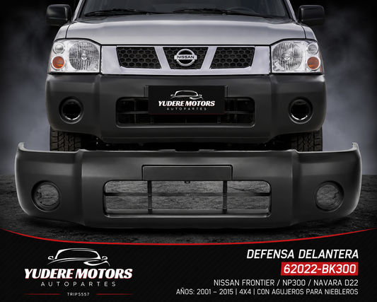 Defensa Delantera. Nissan Frontier 2003-2015 D22 4x4 Taiwan