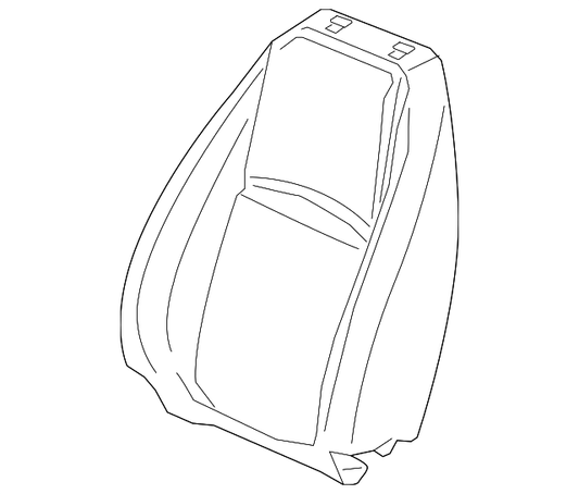 Almohadilla del respaldo del asiento delantero. Honda Odyssey 2018-2024