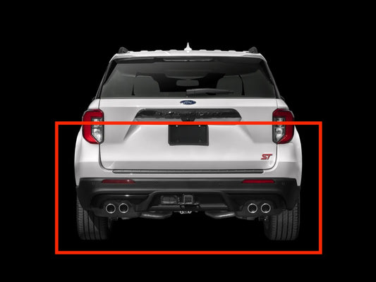 Defensa Trasera Versión ST. Ford Explorer 2020-2024