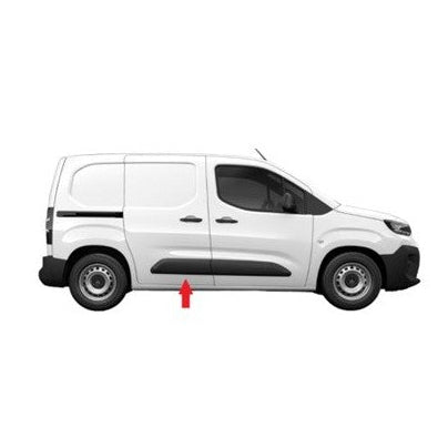Moldura de Puerta Trasera. Peugeot Partner 2019-2026