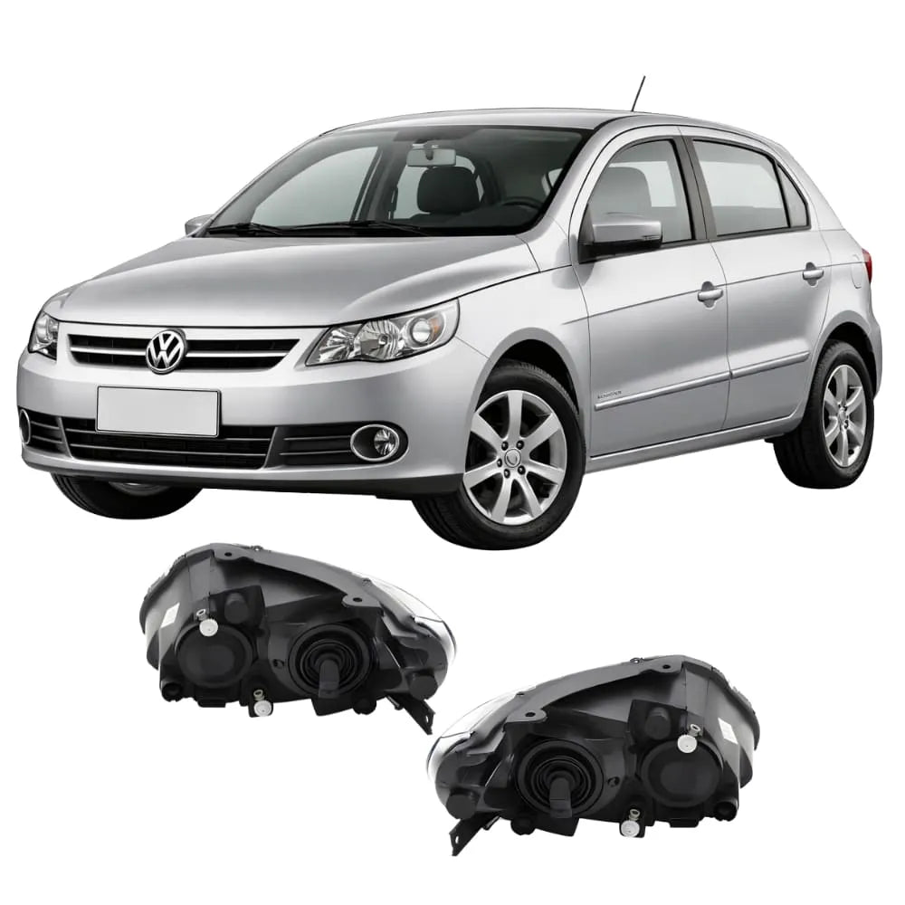 Faro Delantero (Doble Foco). Volkswagen Gol G5 2009-2012