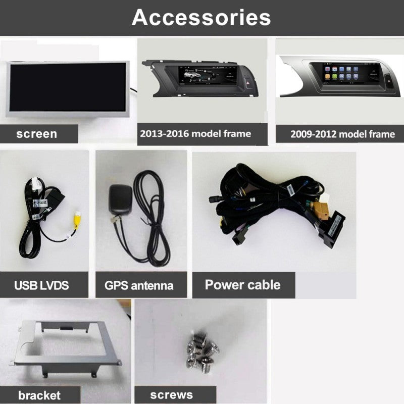 Pantalla Multimedia 8.8". Audi A4 2009-2012