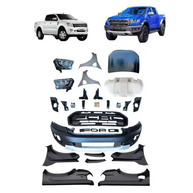 Body Kit T8 Raptor Upgrade. Ford Ranger 2012-2015 – Yudere Motors