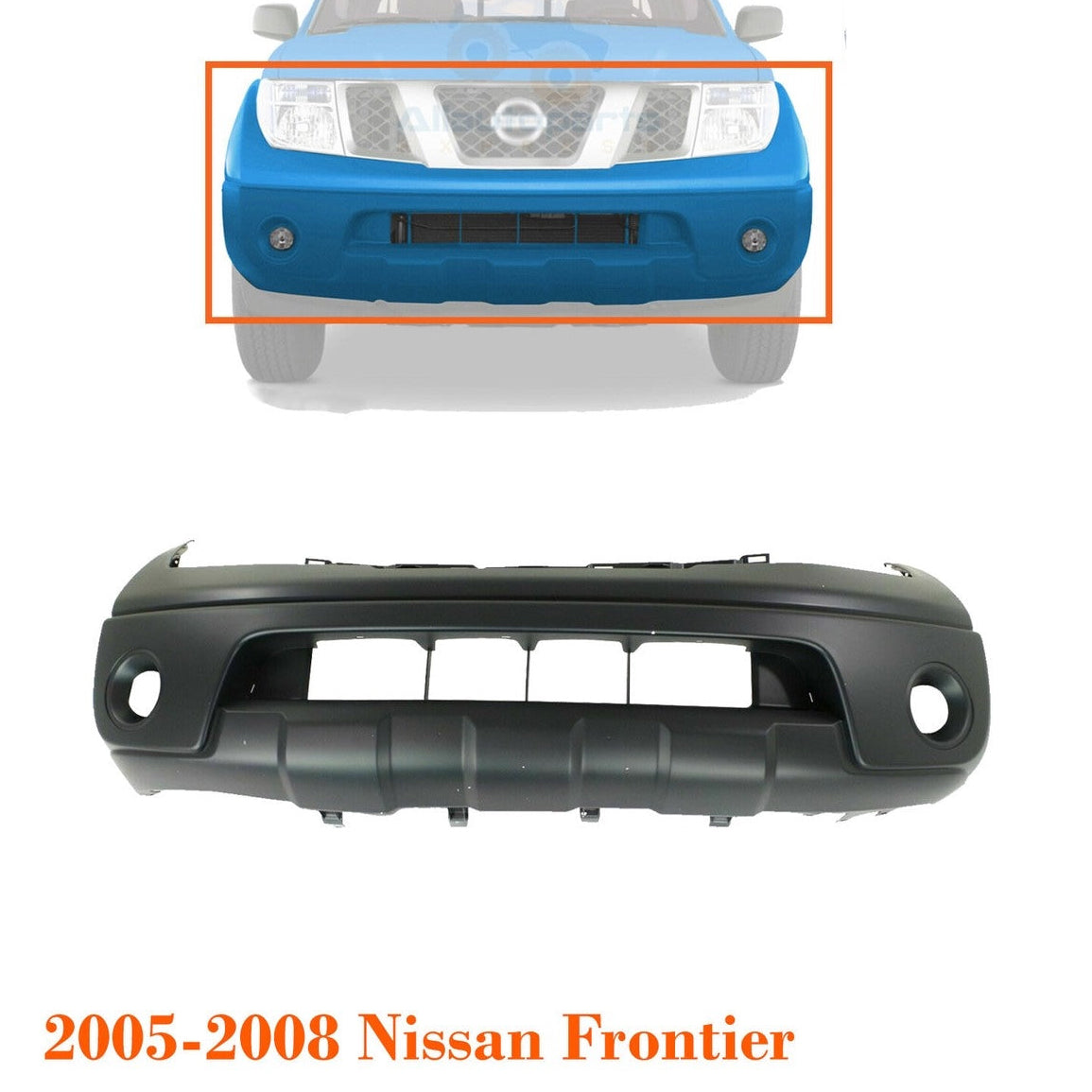 Defensa Delantera. Nissan Frontier D40 2005-2008
