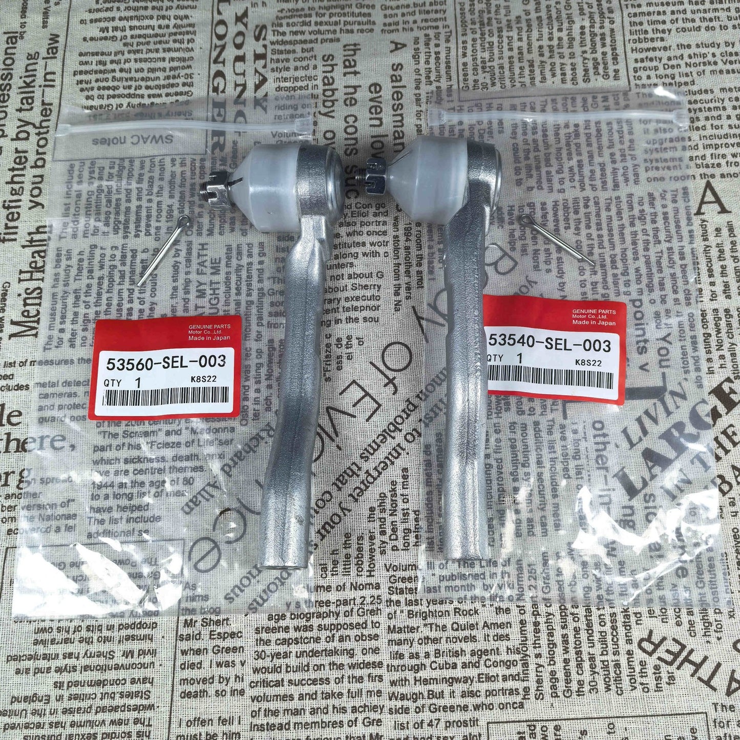Outer Tie Rod Ends. Honda Fit 2002-2008