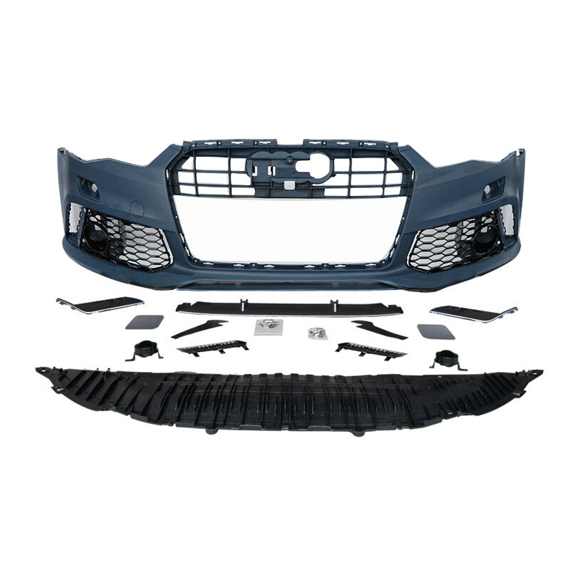 Defensa Delantera Completa estilo RS6. Audi A6 2016-2018