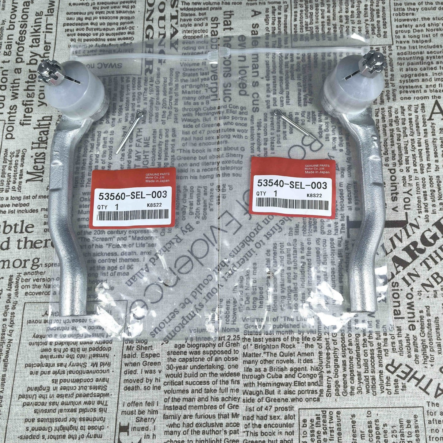 Outer Tie Rod Ends. Honda Fit 2002-2008