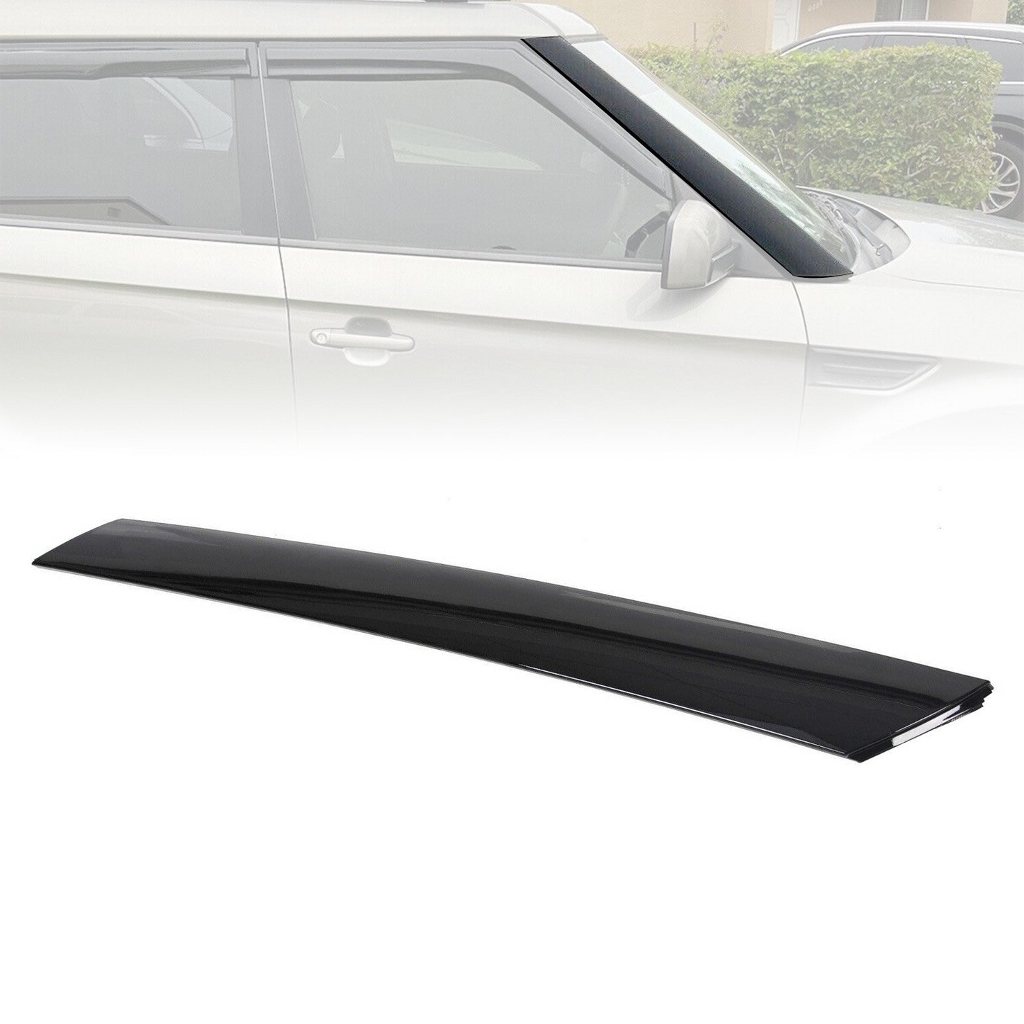 Front windshield side moldings. Kia Soul 2010-2013