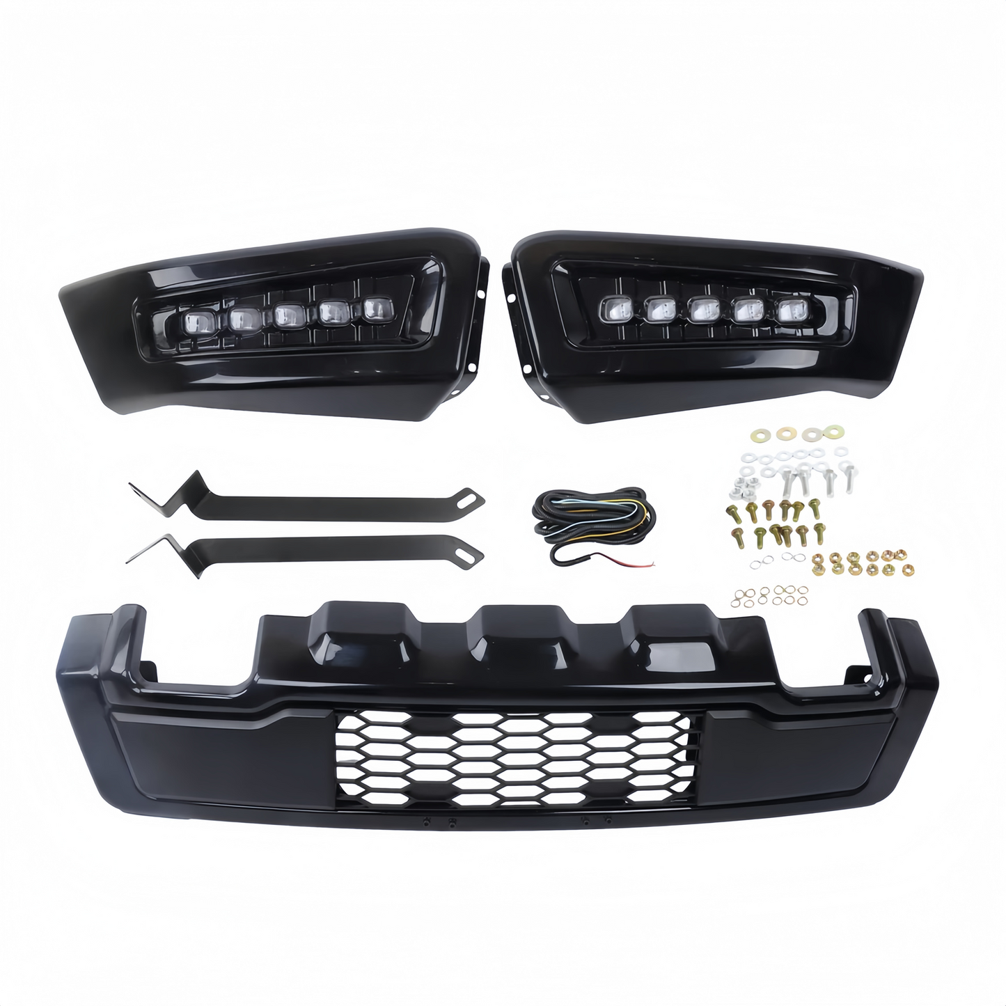 Raptor-style Lower Front Bumper Grille. Ford F-150 2018-2020