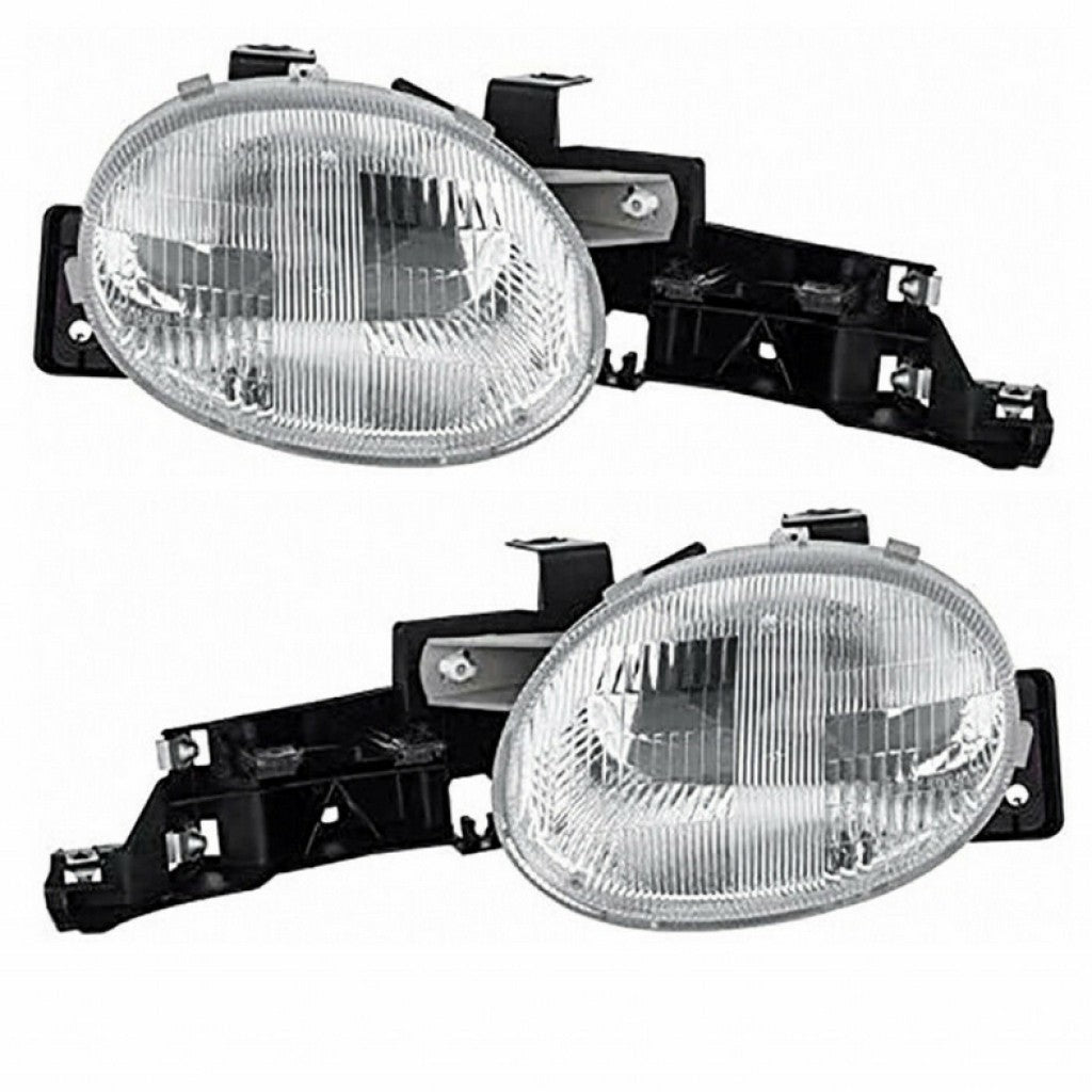 Halogen Headlights. Chrysler Neon 1995-1999