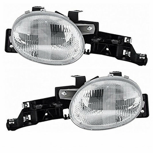 Faros Delanteros Halógenos. Chrysler Neon 1995-1999