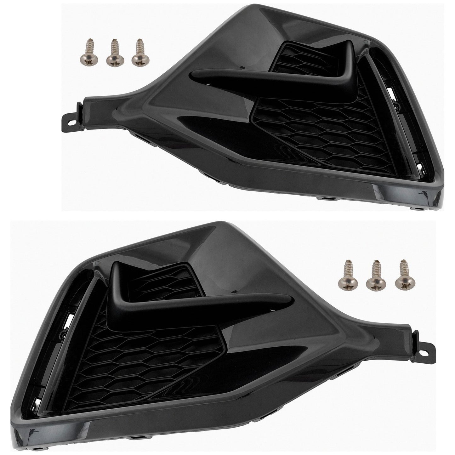 Molduras laterales de Defensa Trasera. Honda Civic 2017-2021