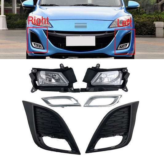 Marcos + Antinieblas. Mazda 3 2011-2013