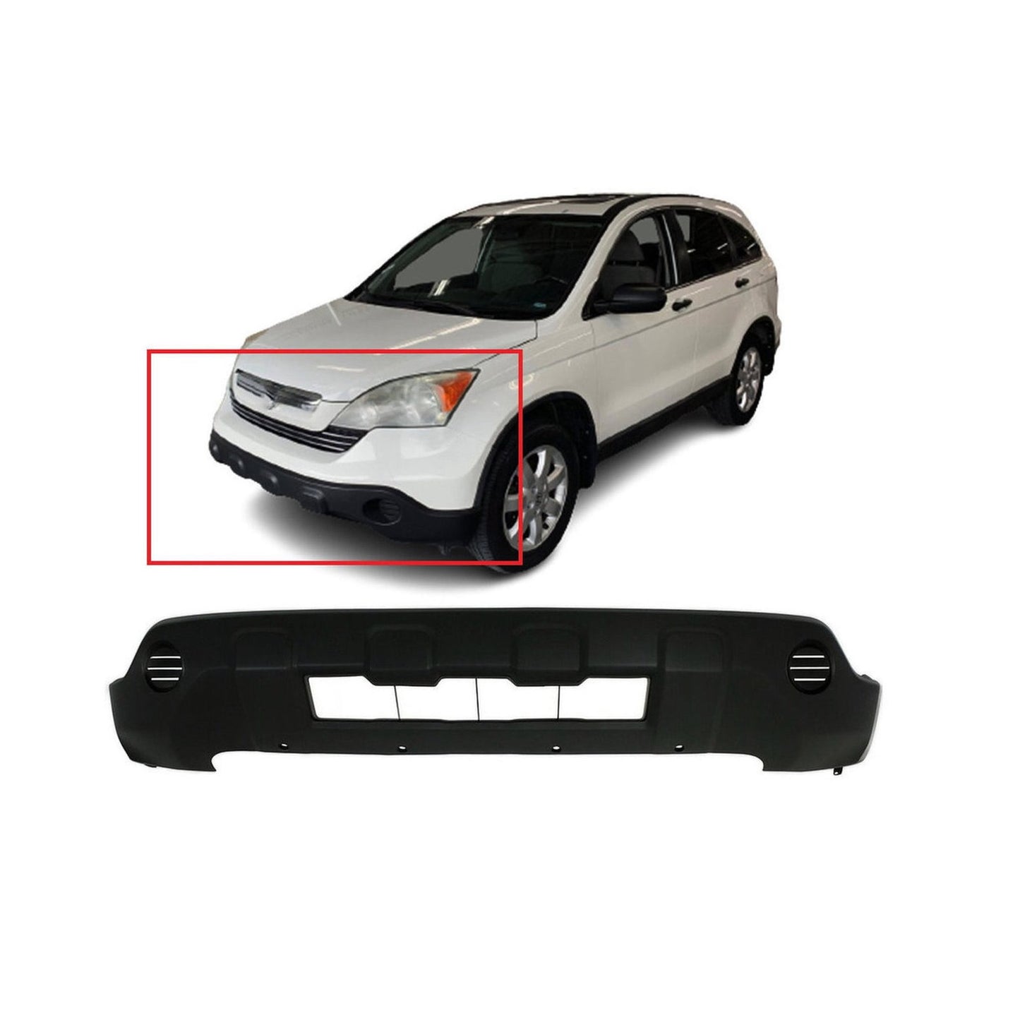 Front Bumper. Honda CR-V 2007-2009