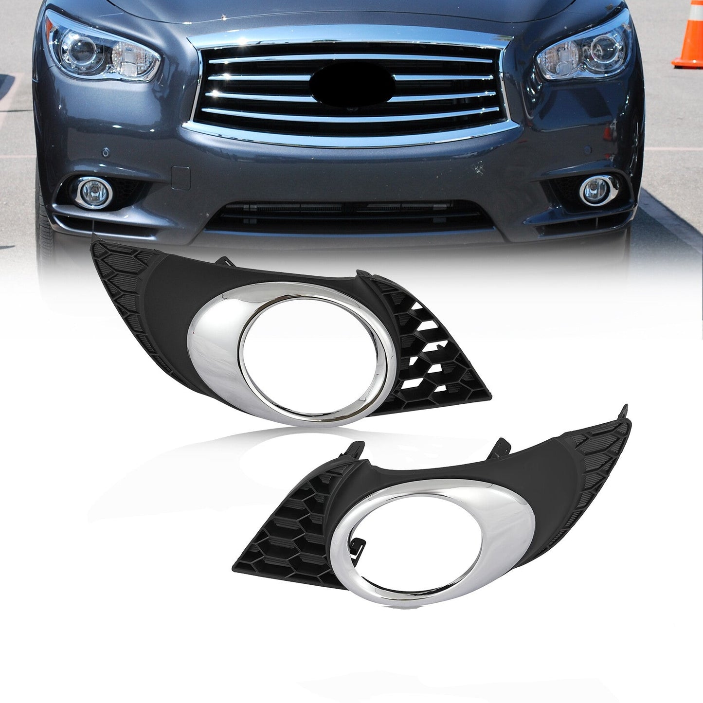 Fog Light Bezel. Infiniti JX35 2013 QX60 2014-2015