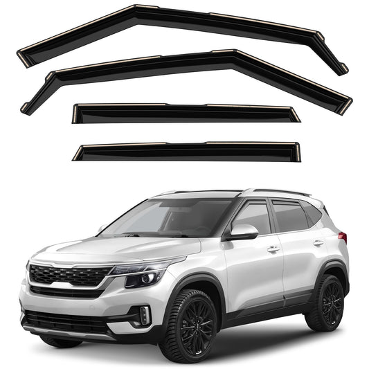 Window Visors. Kia Seltos 2021-2026