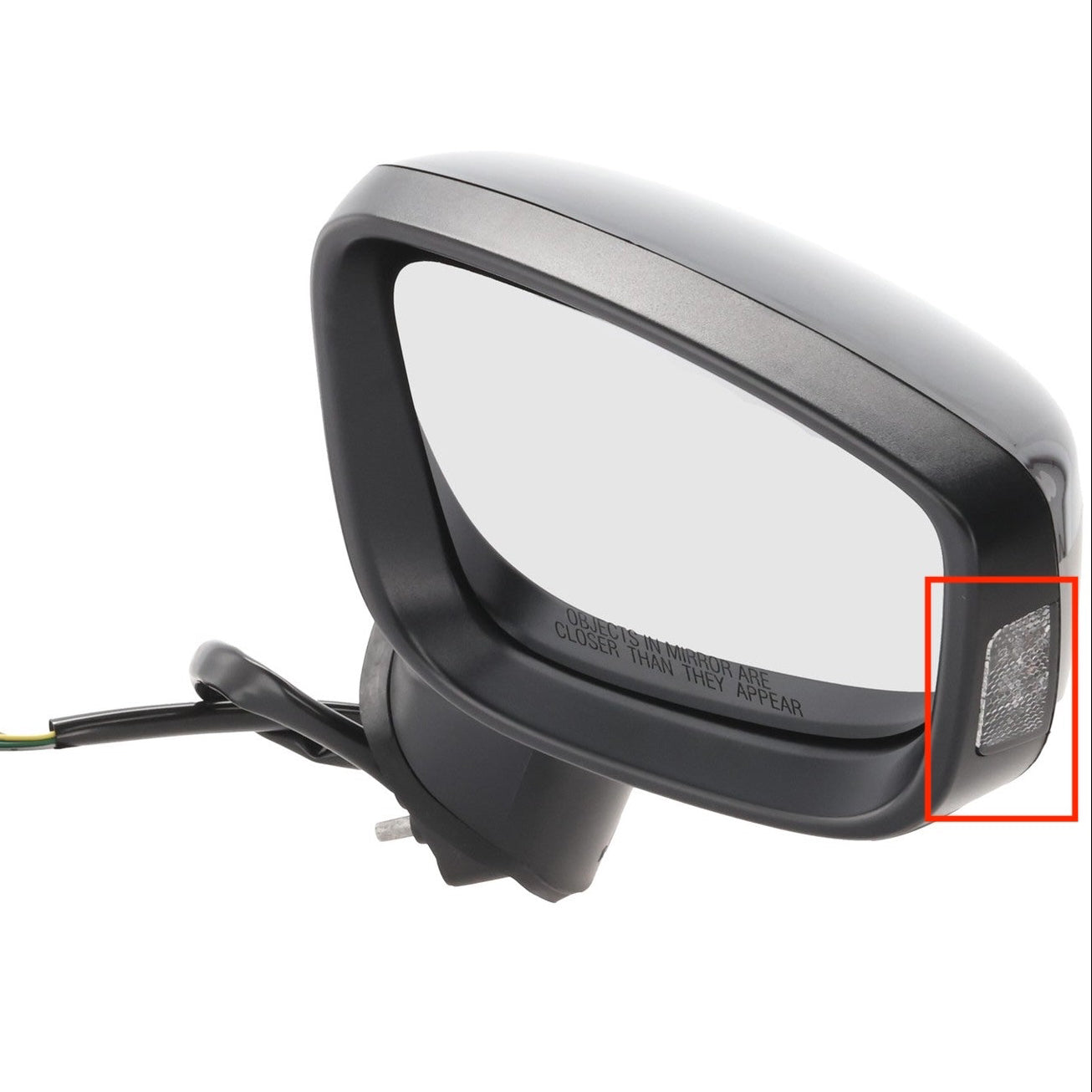 Retrovisor Externo Con Plegado Manual. Mazda 3 2014-2016
