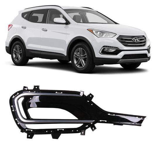 Fog light trim. Hyundai Santa Fe Sport 2017-2018 (2.0L Only)