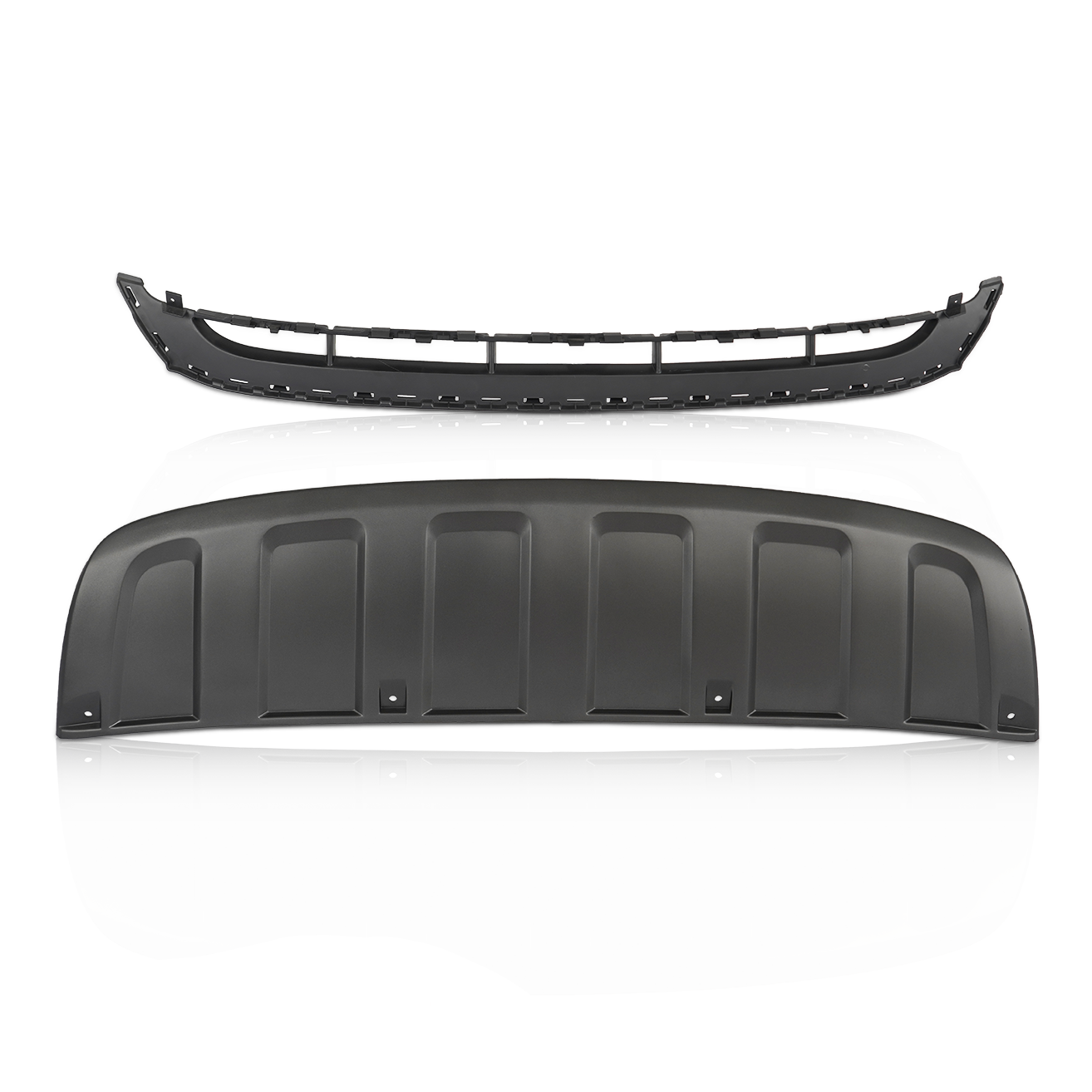 Parrilla Inferior + Deflector Central Defensa Delantera Sin S-Line. Audi Q7 2010-2015