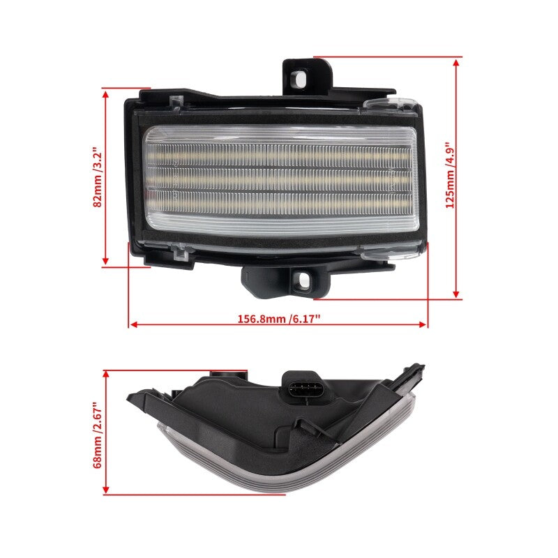 Sequential DRL Projector Headlights. Ford F-150 F-250 F-350 F-450 2017-2023