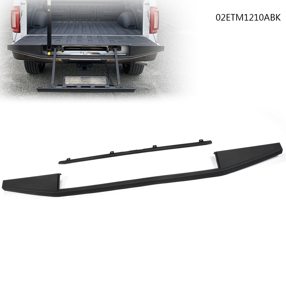 Rear Tailgate Molding Set. Ford F-150 2015-2020