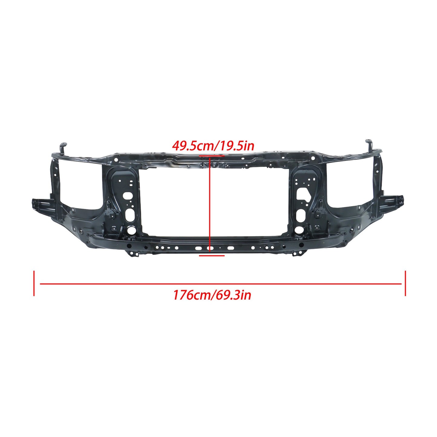 Radiator Support (Metallic). Toyota Tacoma 2016-2023
