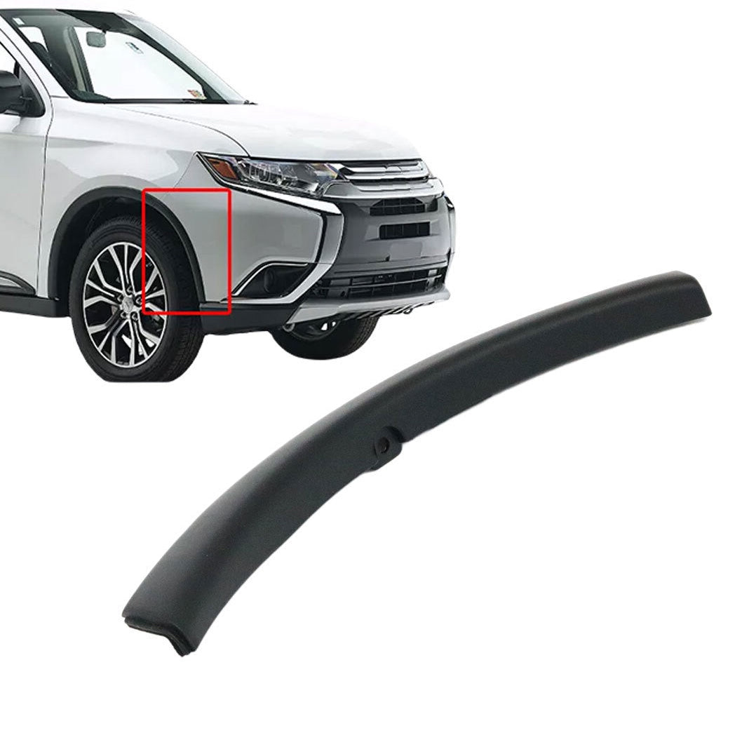 Moldura Lateral Defensa Delantera. Mitsubishi Outlander 2016-2020