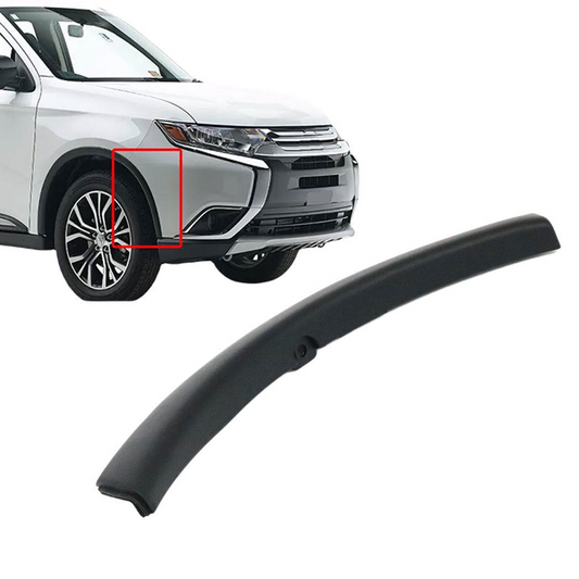 Moldura Lateral Defensa Delantera. Mitsubishi Outlander 2016-2020