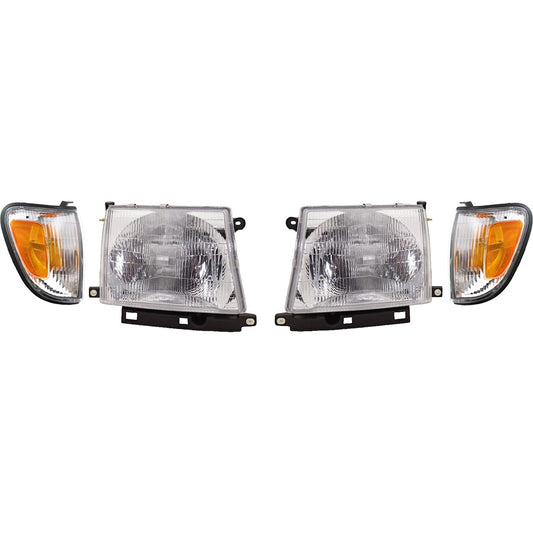 Faros Delanteros. Toyota Tacoma 1998-2000