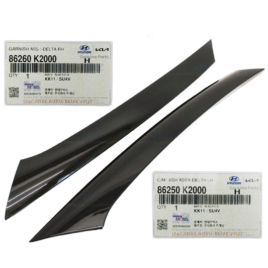 Moldura Parabrisas Delantero Pilar A (Original). Hyundai Venue 2020-2026