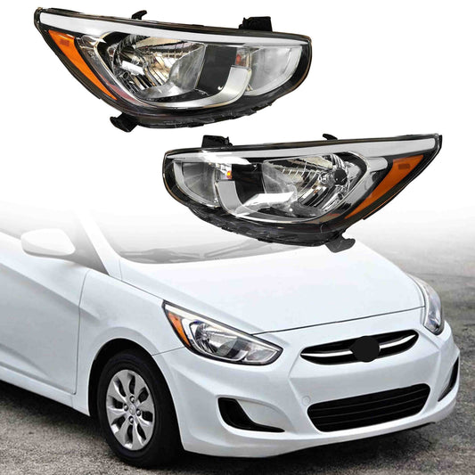 Faros Delanteros. Hyundai Accent 2015-2017