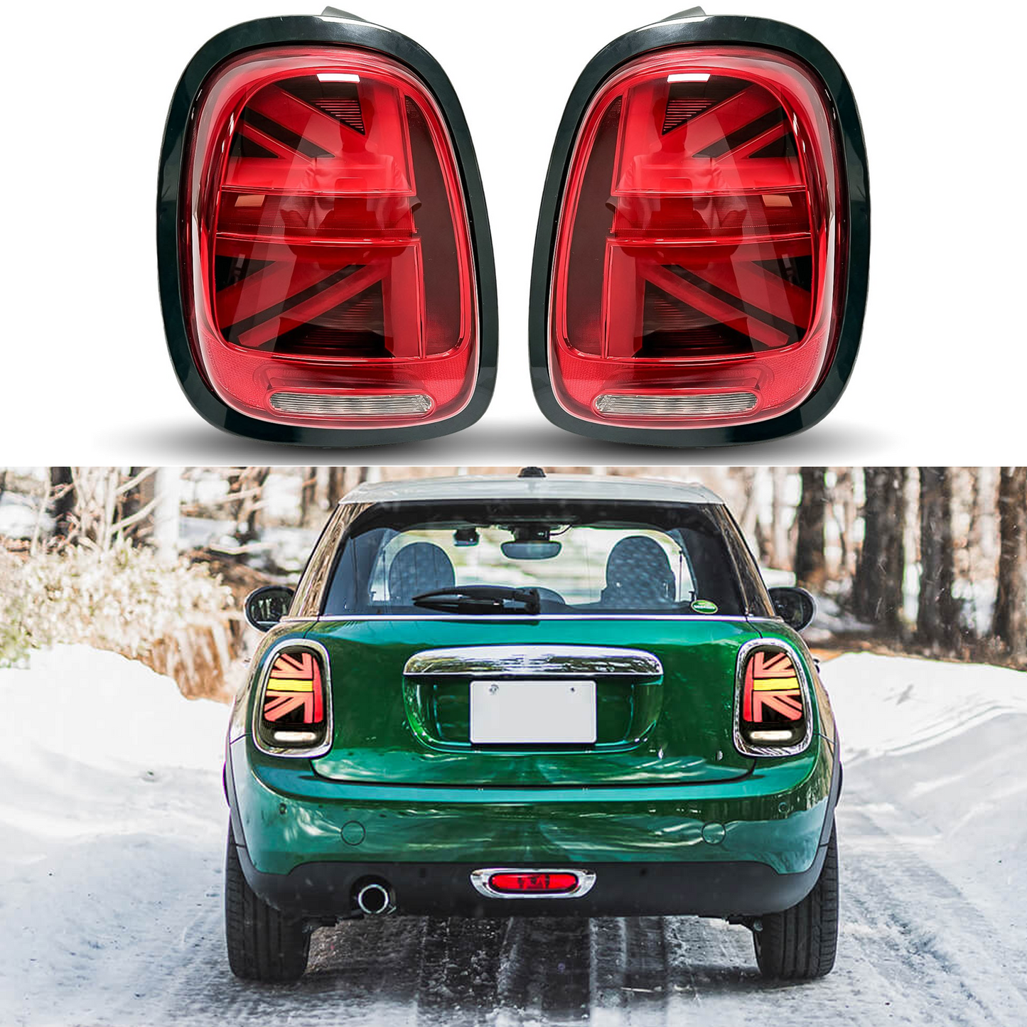 Faros Traseros Union Jack. Mini Cooper 2014-2023 F55 F56 F57