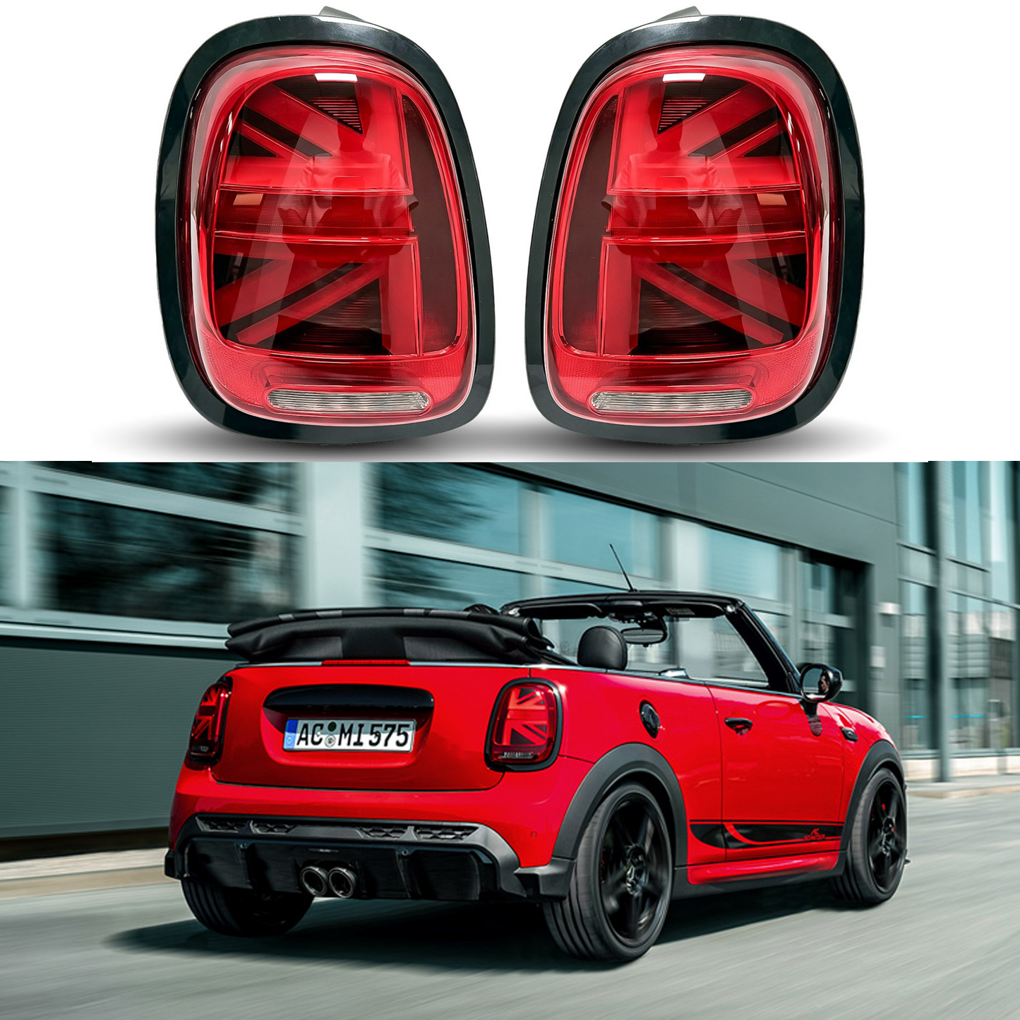 Faros Traseros Union Jack. Mini Cooper 2014-2023 F55 F56 F57