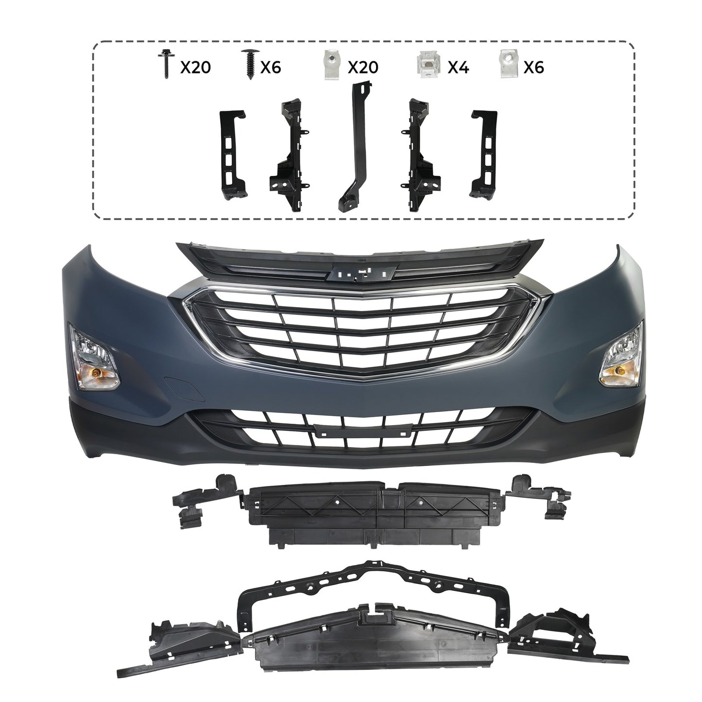 Defensa Delantera. Chevrolet Equinox 2018-2021
