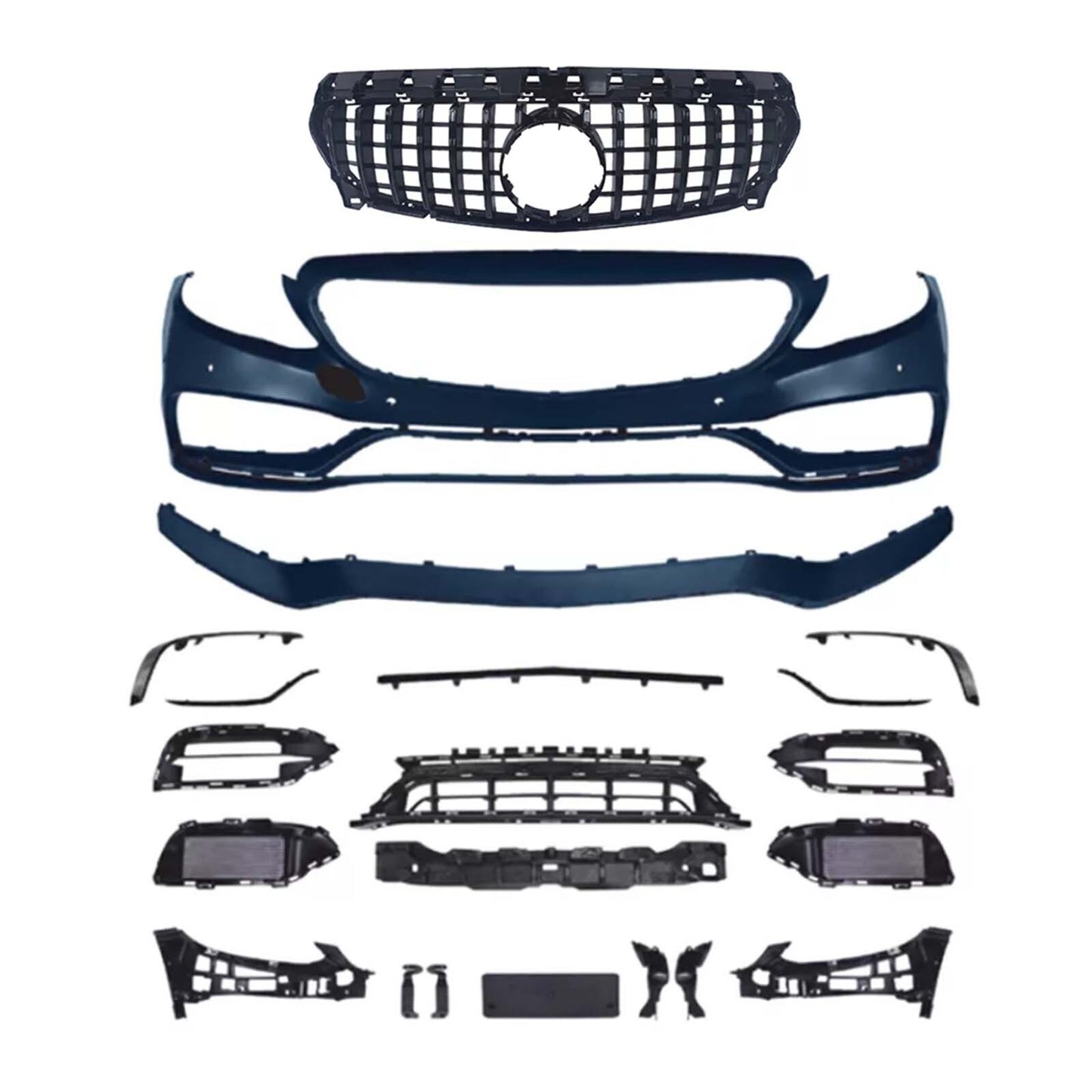 Body Kit Actualización a W205 C63 AMG. Mercedes Benz Clase C W205 2015-2021