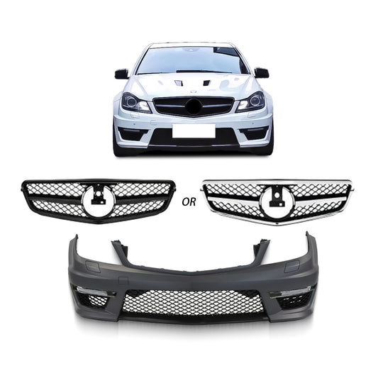 Defensa Delantera. Mercedes Benz Clase C W204 2012-2015