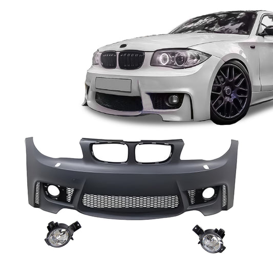 Defensa Delantera estilo M1. BMW Serie 1 2008-2013